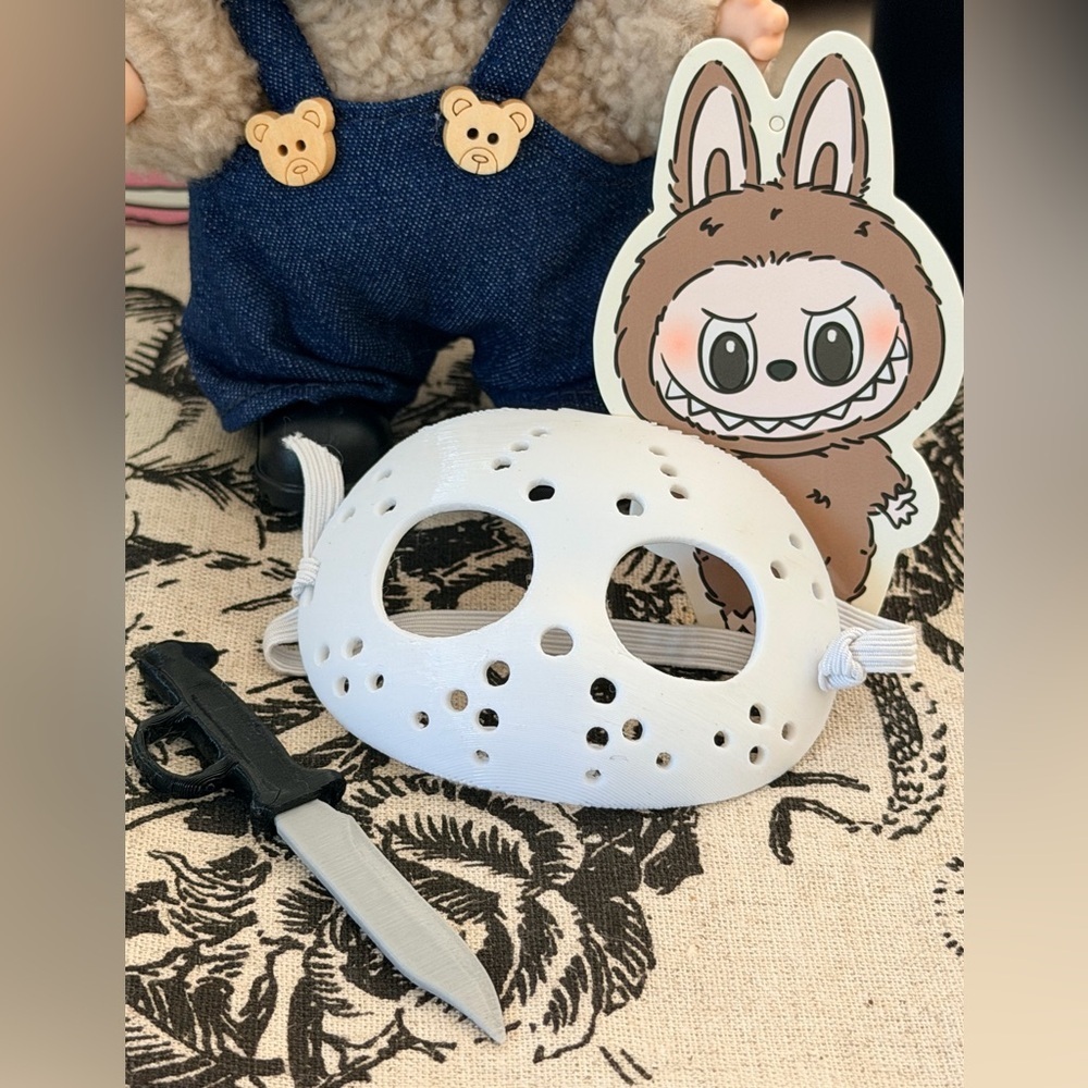 POP Mart Exciting Macaron Labubu TOFFEE Confirmed Open Box + Halloween Costume - Picture 3 of 6